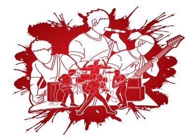 Red Band Illustration