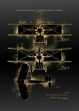 airplane patent black