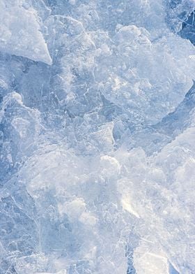 Abstract Ice Texture