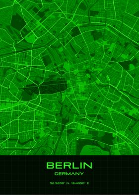 Berlin Synthwave Map