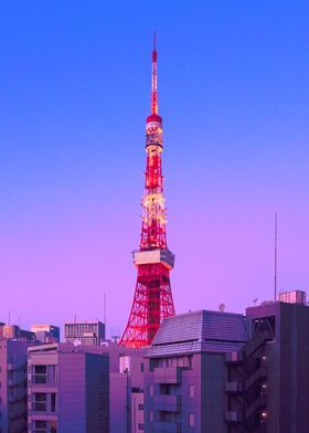Pastel Tokyo Tower
