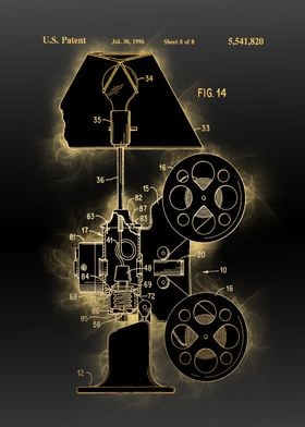 projector patent black