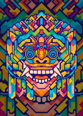 BARONG HEAD POP ART