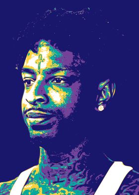 21Savage Popart Abstract 3