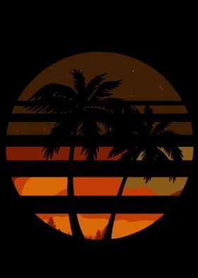 Sun Palm Potrait