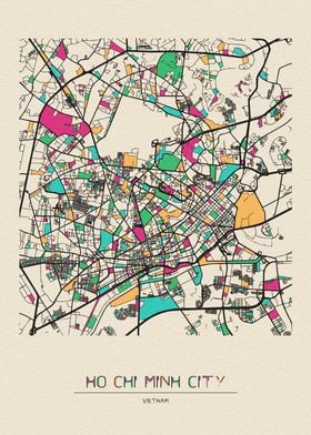 Ho Chi Minh City Map