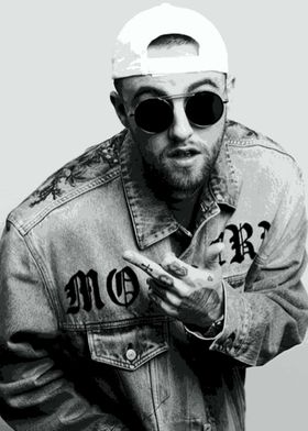 mac miller potrait