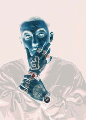 mac miller potrait