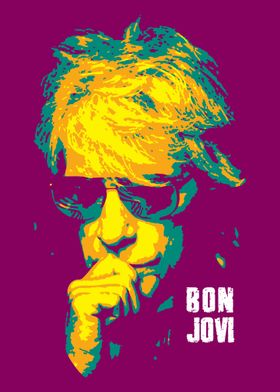 Bon Jovi Pop Art v1