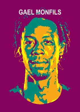 Gael Monfils Pop Art