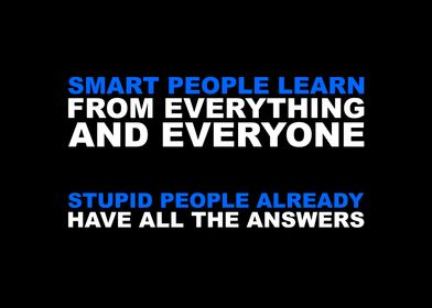 Smart People Learn 