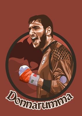 Goalkeeper Donnarumma