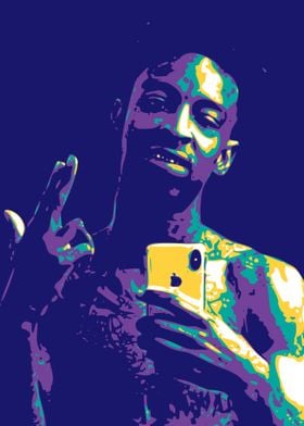 21Savage Popart Abstract 5