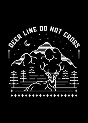 Deer Line Do Not Cross