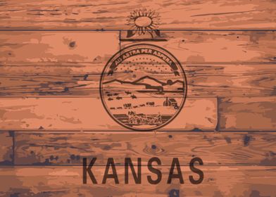 Kansas Flag Brand