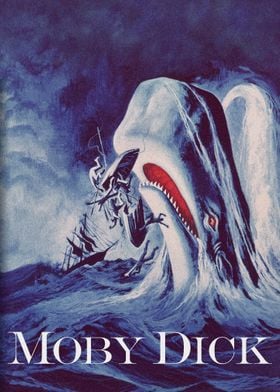 Moby Dick Movie Poster Art