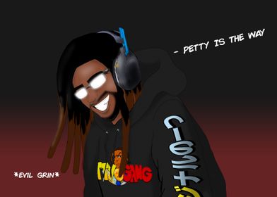 EVIL PETTY COMIC 3D STYLE