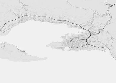 Split Croatia Map