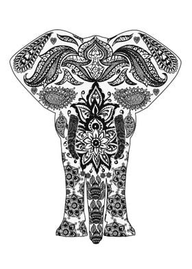 Abstract Elephant