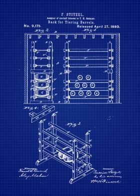 Beer Barrel Rack Blueprint