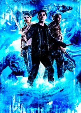  Jitipozy CAMP HALF-BLOOD - PERCY JACKSON Poster Metal