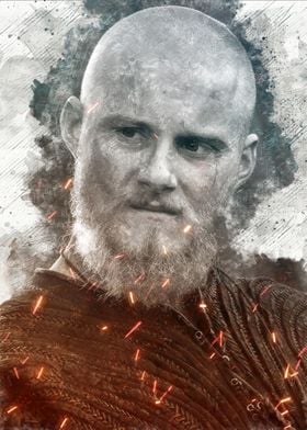 Bjorn Ironside / Ragnar Lothbrok / Vikings / Norway / Hand Drawn / Digital  Drawing / Wall Art / Picture / Print / Poster