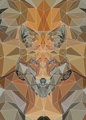 fox lowpoly 