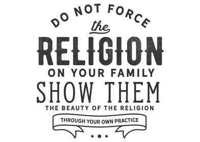 religion on your family