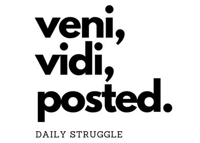 veni vidi posted