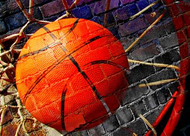 Basketball art swoosh 104