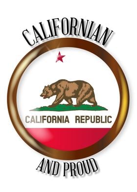 California Proud Flag