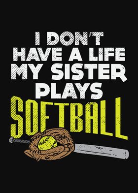 Softball Sister Design