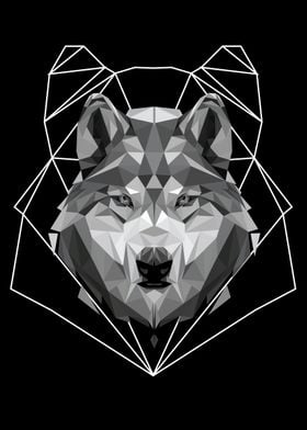 wolf lowpoly