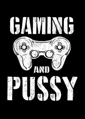 Gaming And Pussy Gamepad