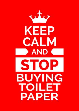 Stop buying toilet paper