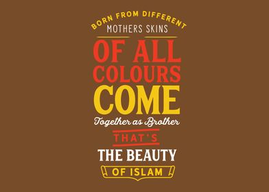 the beauty of Islam