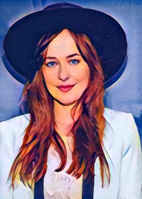 Black Hat Dakota Johnson