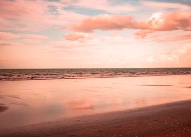 Dawn on the beach