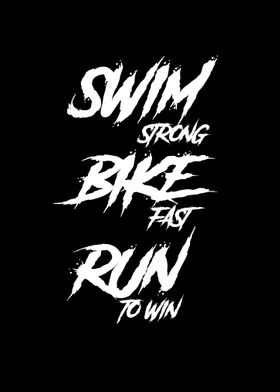 swim bike run wallpaper