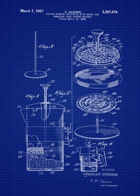 1967 Coffee Brewer Patent