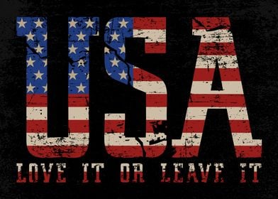 USA Love it or leave it