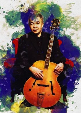 Smudge of John Prine 