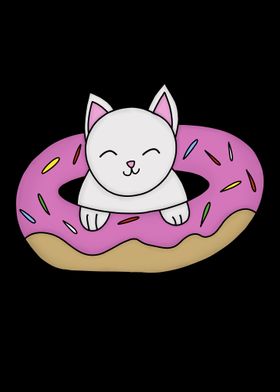 Cat and Donut
