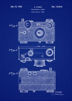 1938 camera patent art