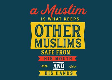 keeps other Muslims safe 