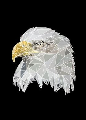 eagle lowpoly