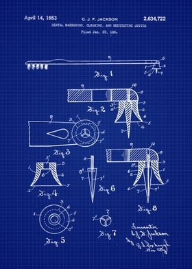 1953 Dental Blueprint