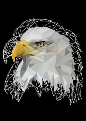 eagle lowpoly