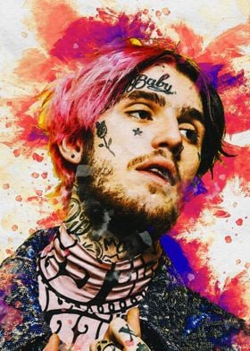 Smudge of Lil Peep