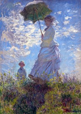 Woman with a Parasol